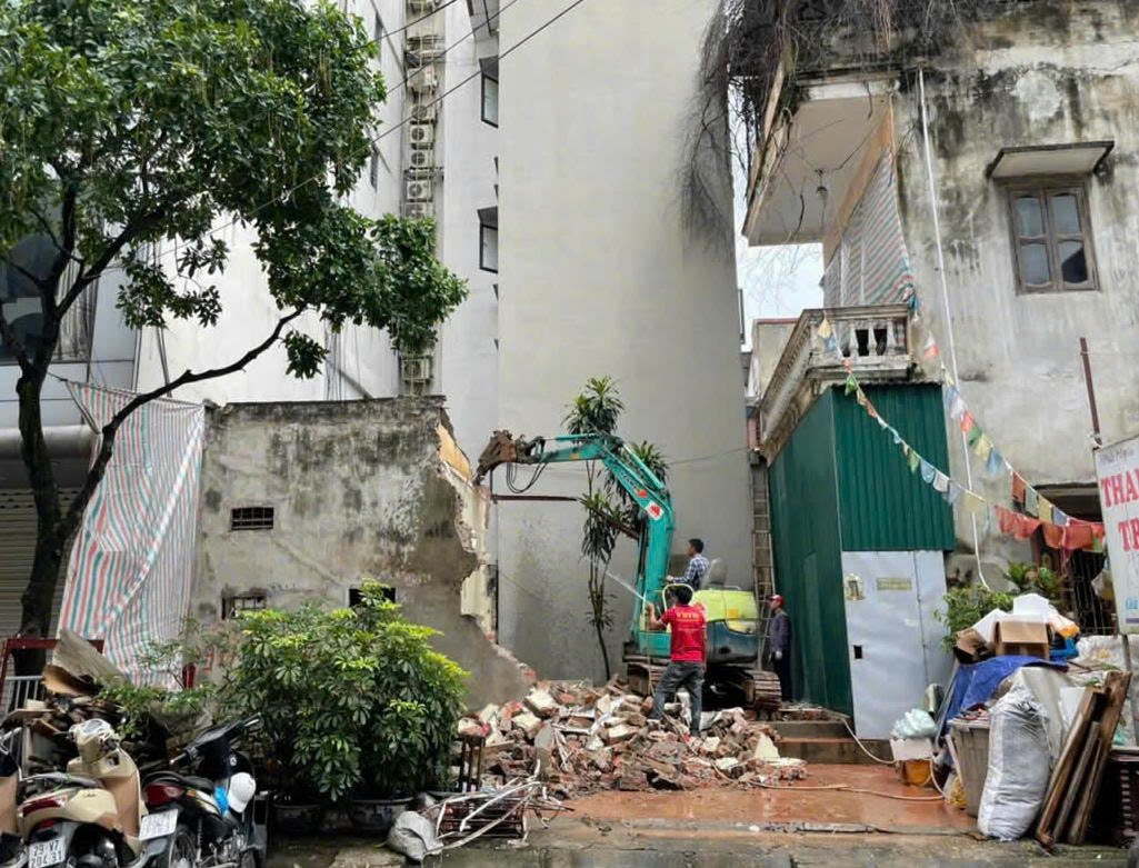 Dự án xây nhà trọn gói nhà chú Minh tại Phương Liên, Đống Đa, Hà Nội